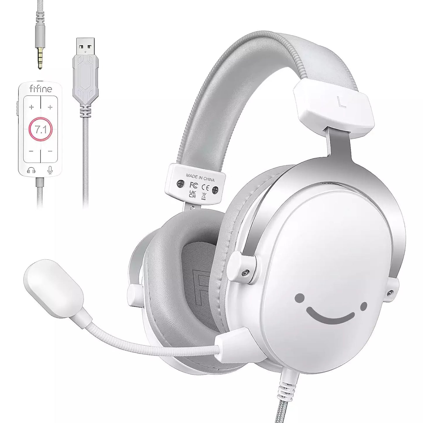 FIFINE H9 AmpliGame USB Gaming Headset – 7.1 Surround Sound