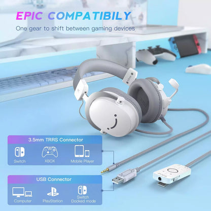 FIFINE H9 AmpliGame USB Gaming Headset – 7.1 Surround Sound