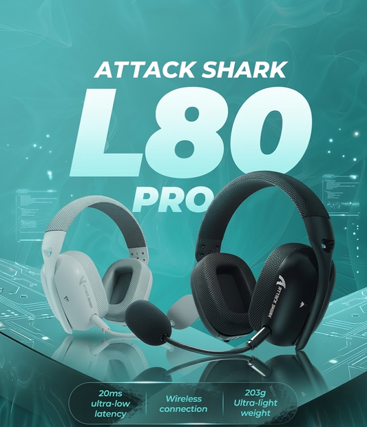 ATTACK SHARK L80PRO Wireless Gaming Headset