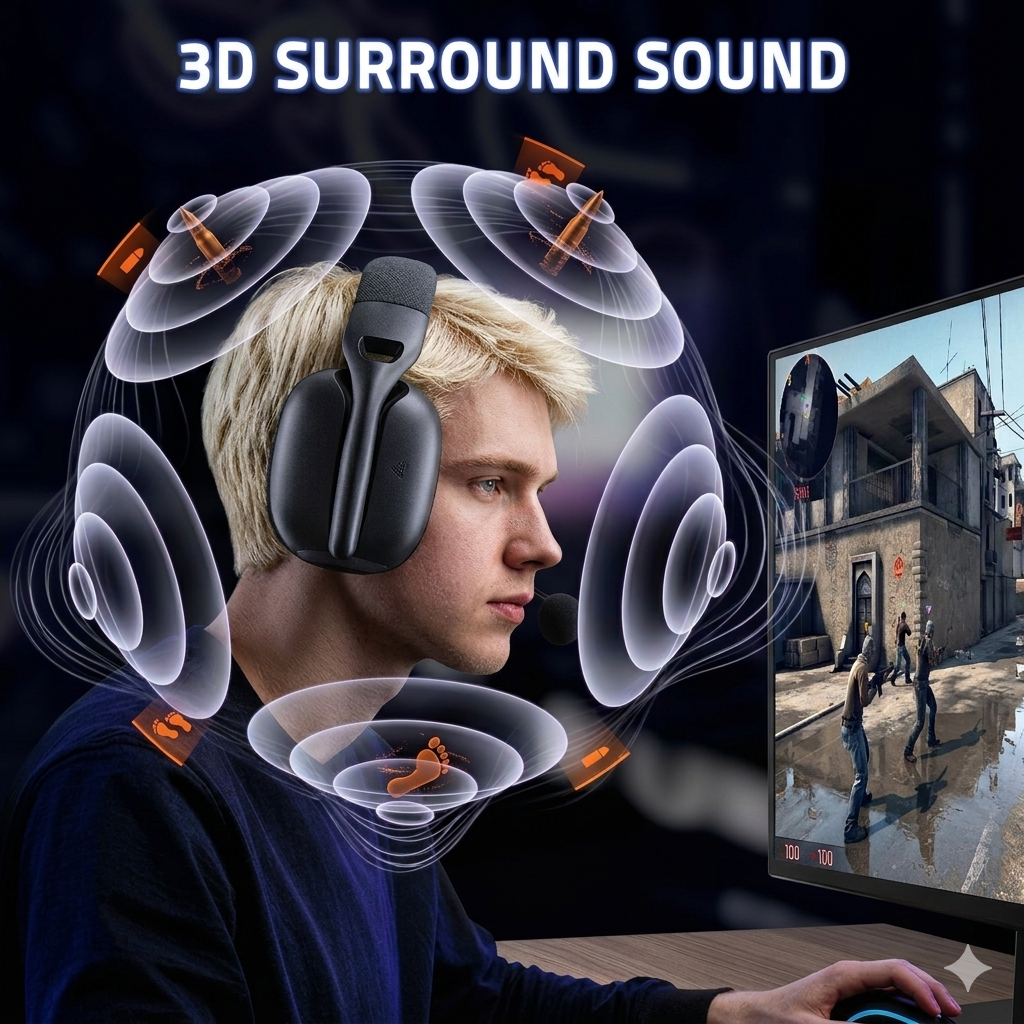 ATTACK SHARK L80PRO Wireless Gaming Headset