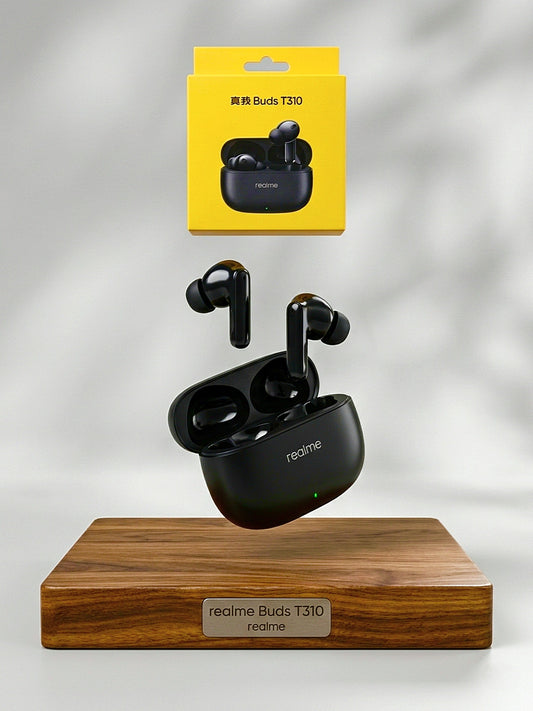 Realme Buds T310: 46dB Hybrid ANC & 360°Spatial Audio - Ultimate Silence, Crystal Clear Calls